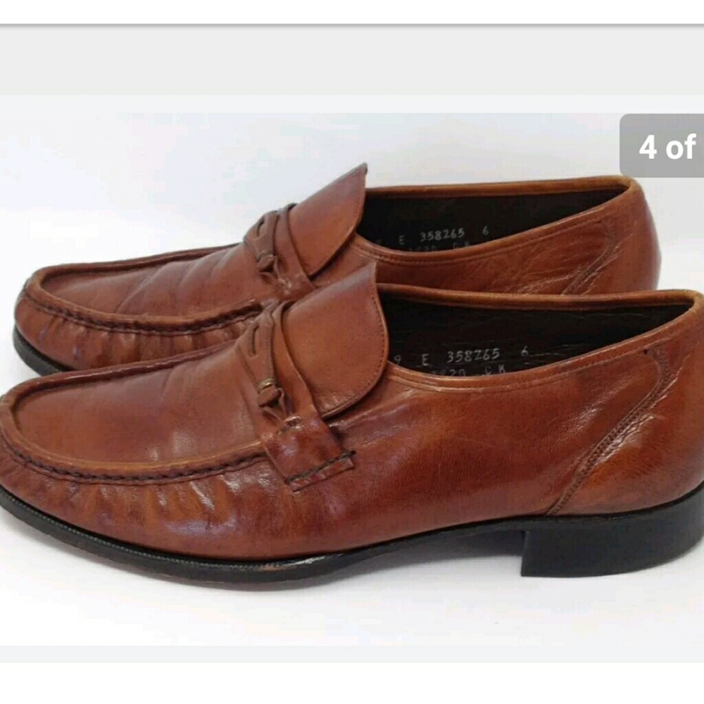 Florsheim Imperial Bit Strap Pinch Loafers 9 E - Picture 5 of 8